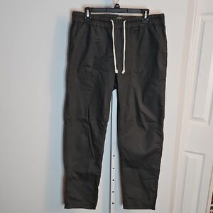 PACT Organic Cotton Charcoal Gray Drawstring Pants Women’s Size Large